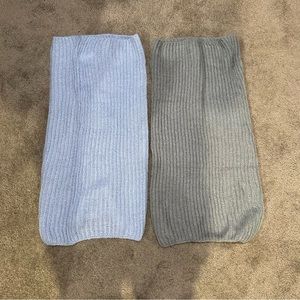 Two H&M Divided Infinity Scarves Scarf Knit